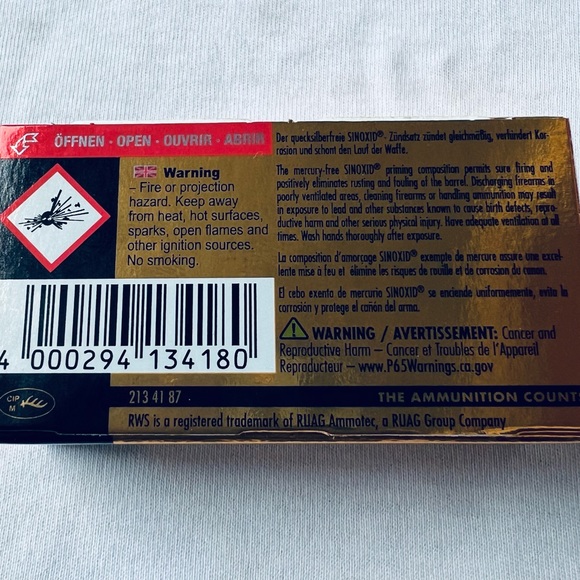 RWS R50 Premium LINE Match 40 Gr .22 LR -50 Round Box In Stock - Picture 1 of 8